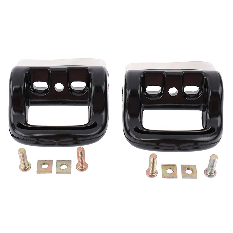 Poignées Latérales De Rechange Pour Casserole Et Autocuiseur – Bakélite Noire, Fixation Simple, Lot De 2