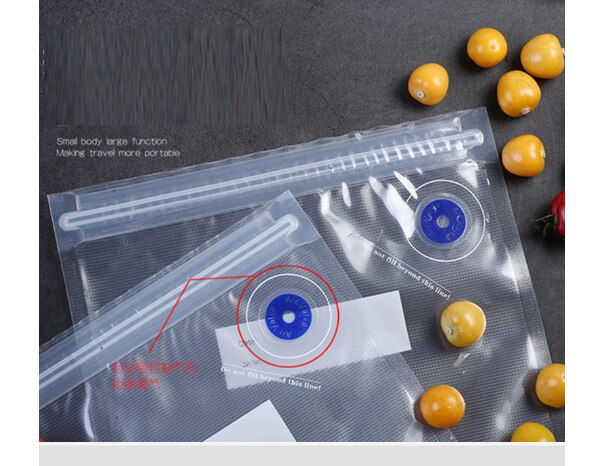 Handy Vacuum Sealer Wet-Dry Dual -Sealing Machine Plastic Bag Compressor