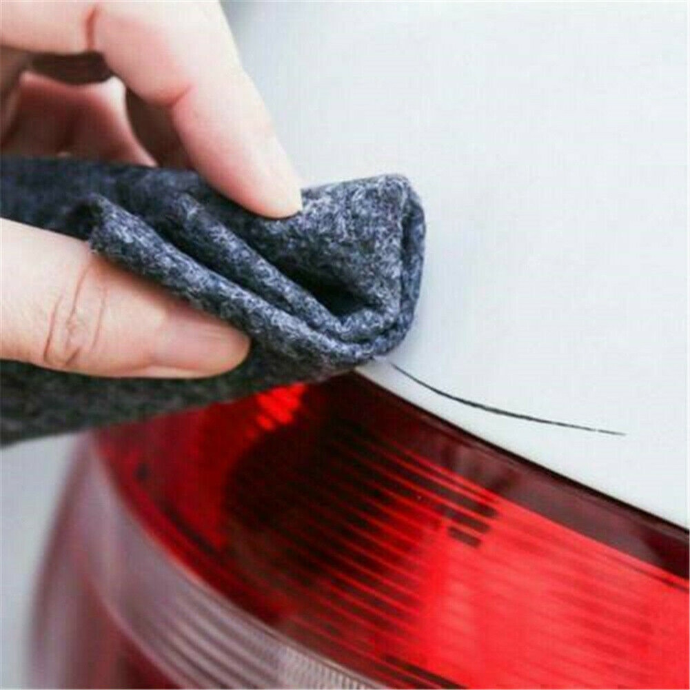 Auto nano bil ridse reparationsklud 4 stk nano gnistre bil ridsefjerner klud ridse -viskelæder overflade reparation biltilbehør