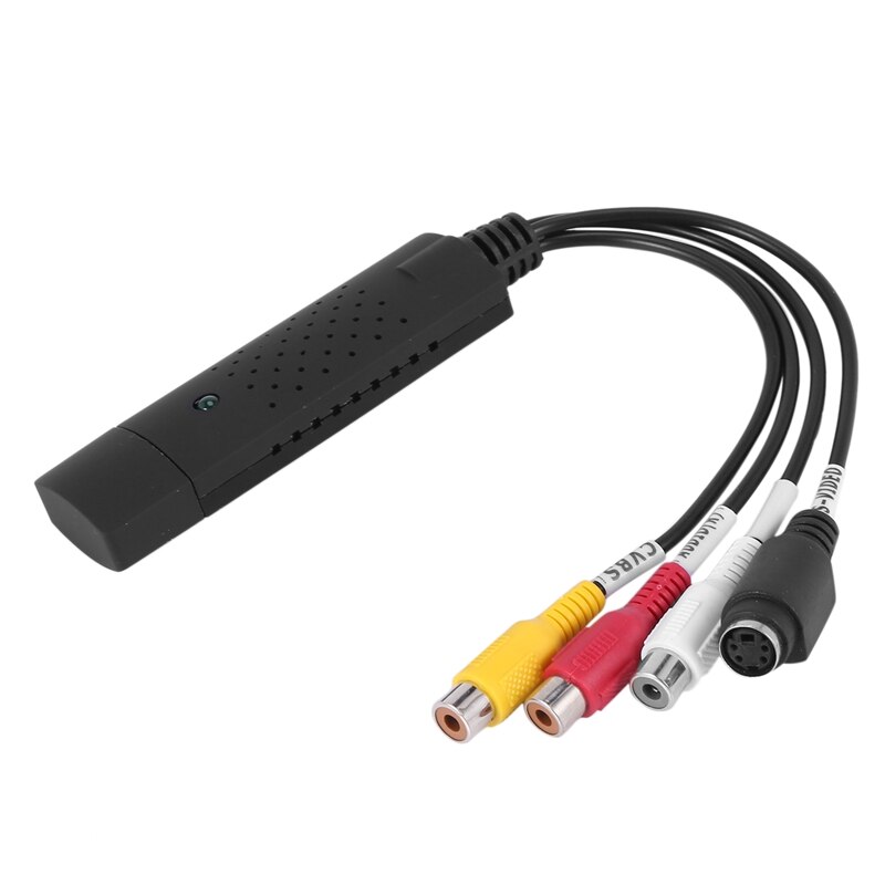 3C-Video Audio VHS VCR USB Video Capture Card To DVD Converter Capture Card Adapter