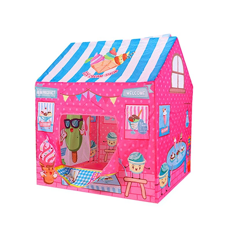 Kid Play Tent Children Playhouse Indoor Outdoor Toy Play House for Boy Girl Perfect for Birthday: Dessert house