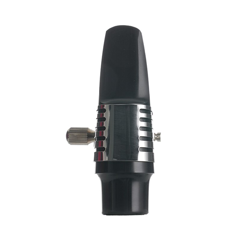 SEWS-Saxophone Mouthpiece Clamp Ligature Clip Fastener Durable for Alto Sax Saxophone Rubber Mouthpiece