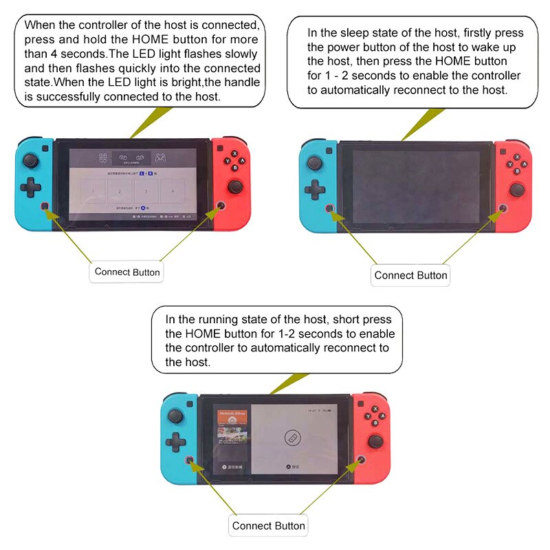 Nieuw Links Rechts Joycon Shell Voor Nintendo Switch Console Paars Joystick Blauw Controller Switch Accessoires Gamepad Joystick