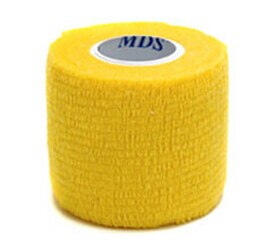 1 Pc Band Wasserdicht selbst Klebstoff Elastische Bandage Muskel Band Finger Gelenke wickeln Therapie Verband Pflege: Gelb