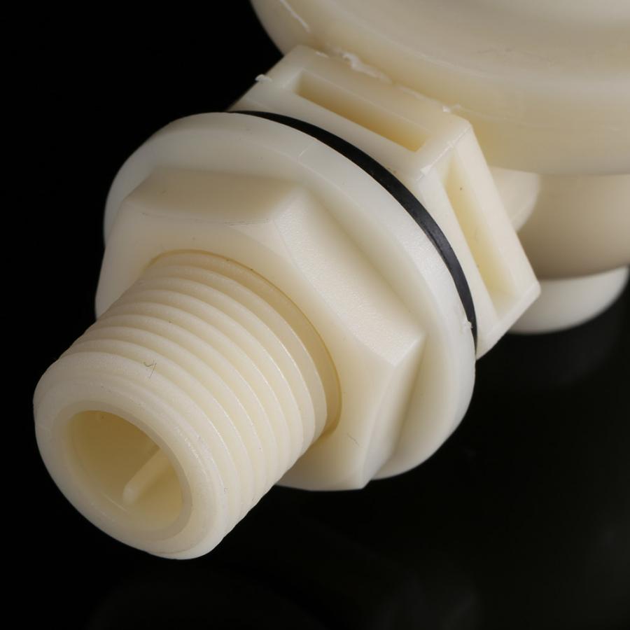 DN15 DN20 1/2 3/4 Inch Float Valve Plasitic Adjustable BSPT Thread Liquid Water Level Sensor