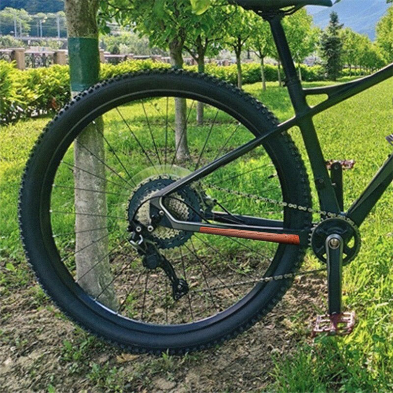 Fiets Beschermende Sticker Fiets Frame Onder Buis Sticker Bescherming Sticker Siliconen Sheet Bike Anti-Opknoping Anti-Collision