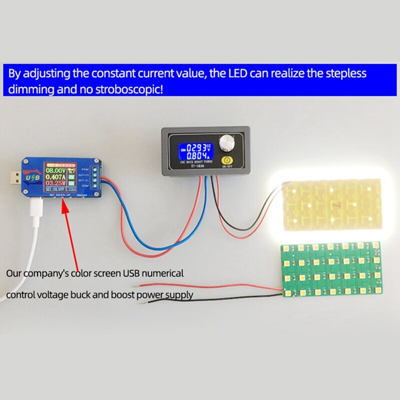 SK80 DC Buck Boost Converter CC CV 0,6-36V 5A módulo de potencia ajustable regulada fuente de alimentación de laboratorio