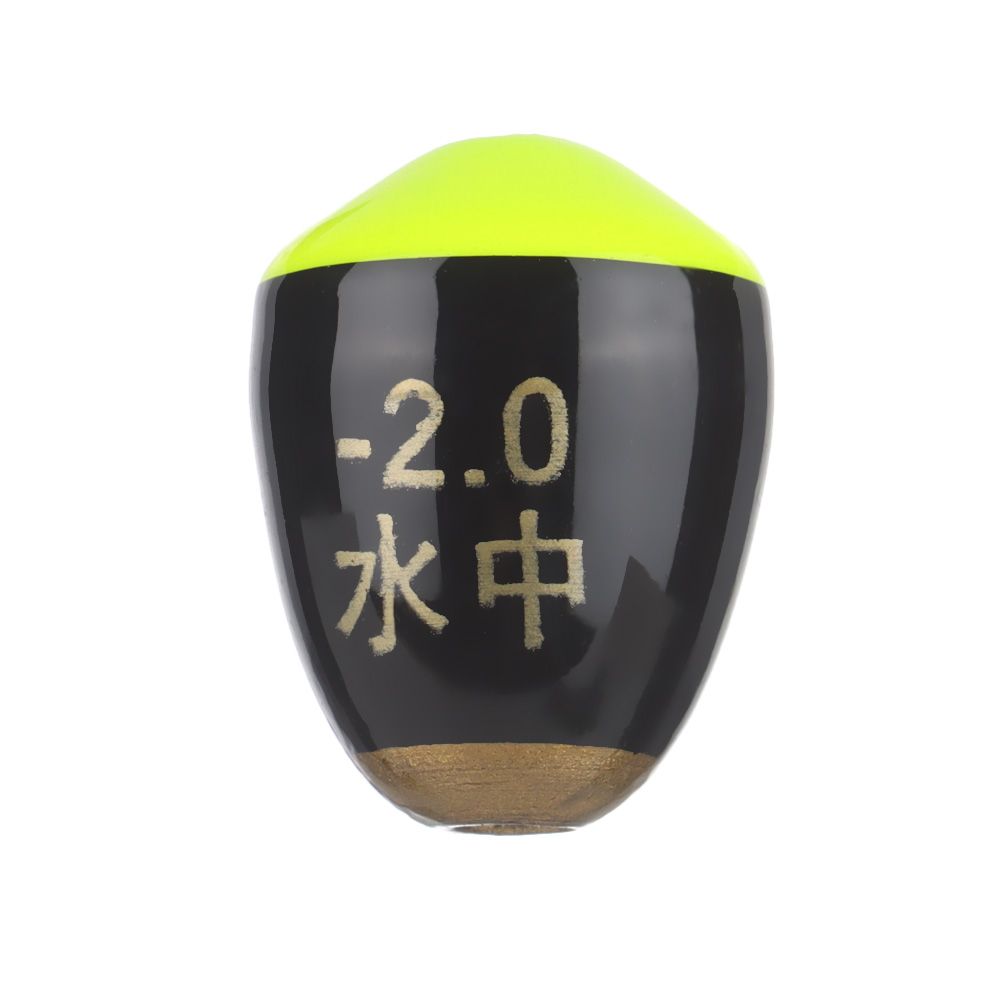 Sycamore Vissen Float Fall Slip Rock Zee Vissen Boei Puimsteen Anti-Collision Visgerei Accessoires Willekeurige Kleur: -2.0