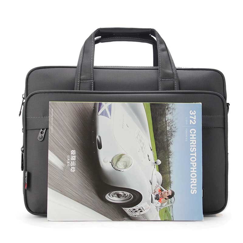 Bærbar messenger bag oxford klut vanntett 14 tommers håndvesker bag koffert mannlige skuldervesker