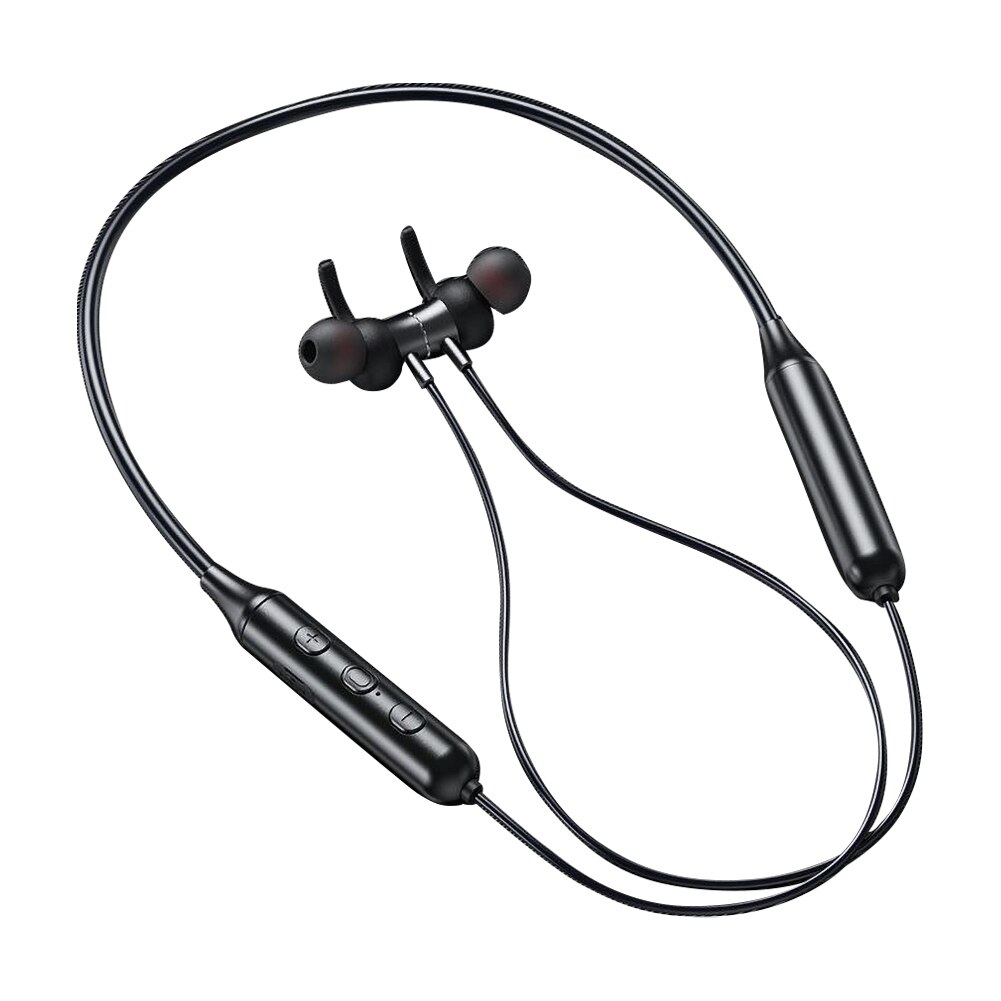 Dd9 pendurado pescoço magnético à prova dwireless água sem fio bluetooth estéreo esportes fone de ouvido pendurado pescoço estéreo sem fio bluetooth