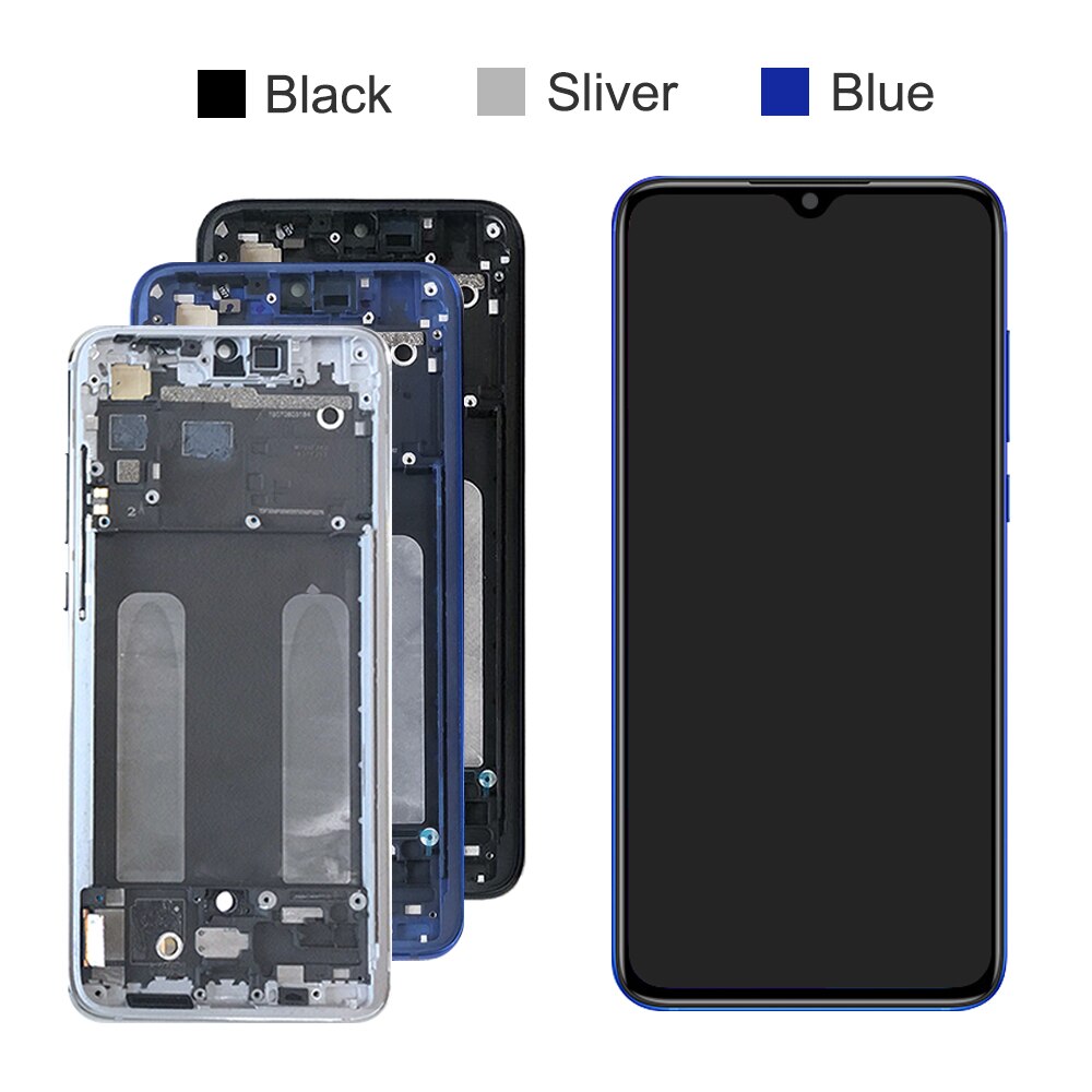 AUMOOK Super AMOLED 6.39&quot; For Xiaomi CC9 LCD Display Touch Screen Digitizer For Xiaomi MI 9 Lite LCD M1904F3BG Replacement Parts