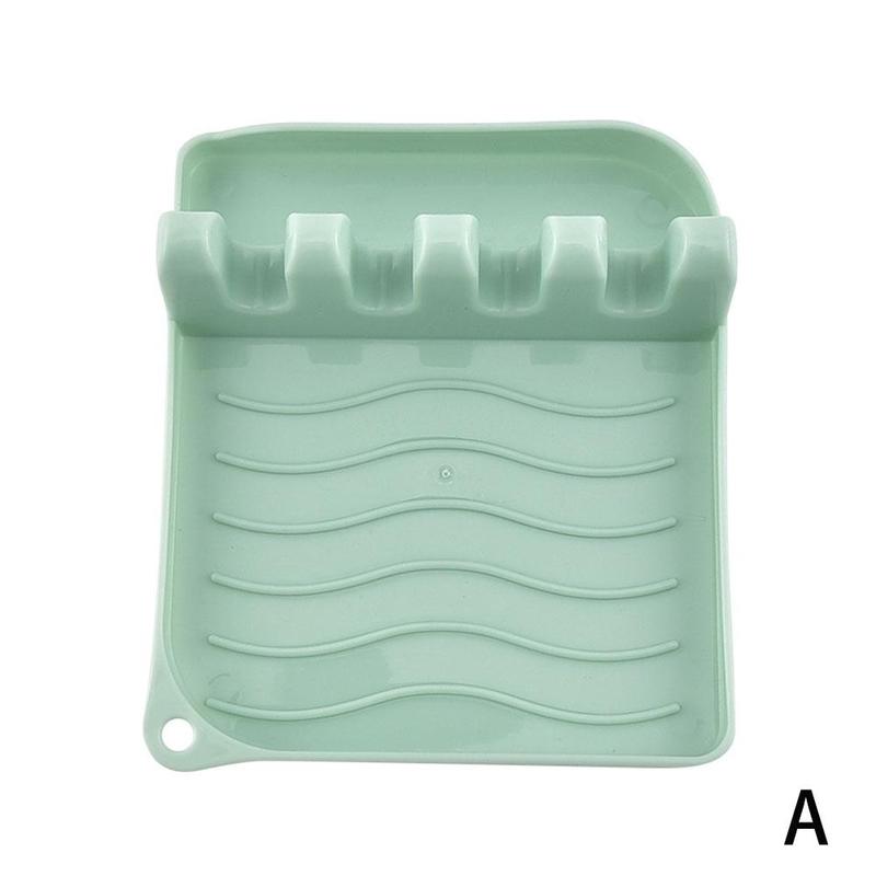 Multifunctional Soup Spoon Pad Pot Cover Bracket Non-slip Heat-resistant Suitable for Shovel Spoon Pliers Kitchen Gadgets: A