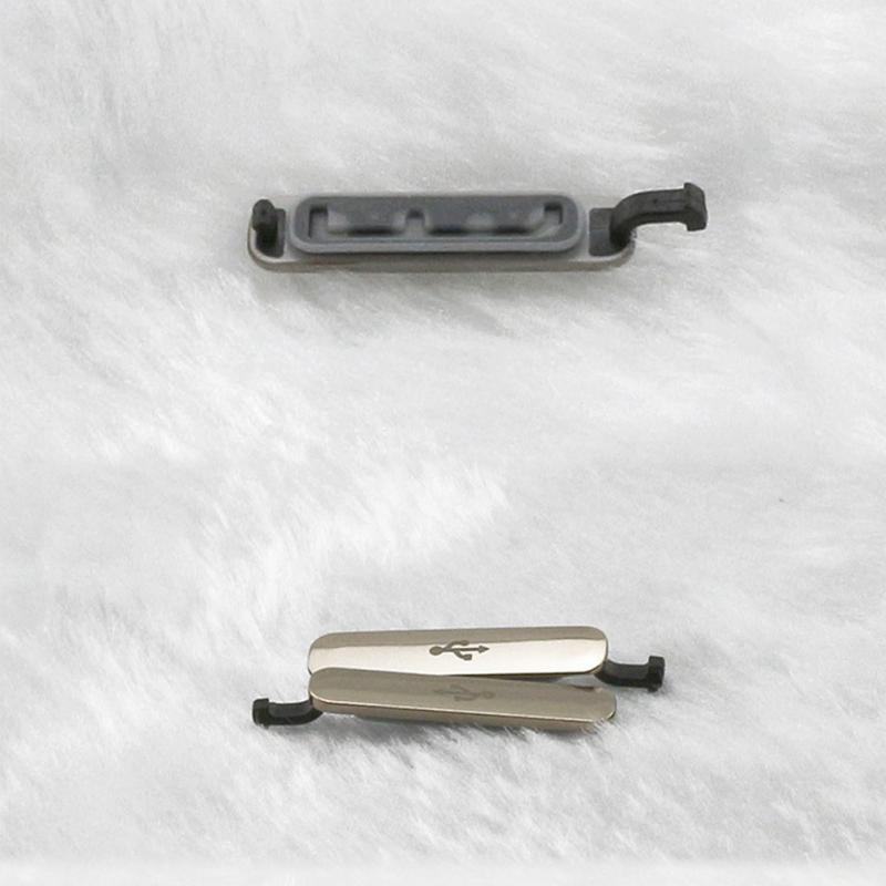 Stofkap voor galaxy  s5 i9600 usb-afdekklep voor  s5 usb-gegevensoplaadpoorten stofkapblok waterdichte afdekkap