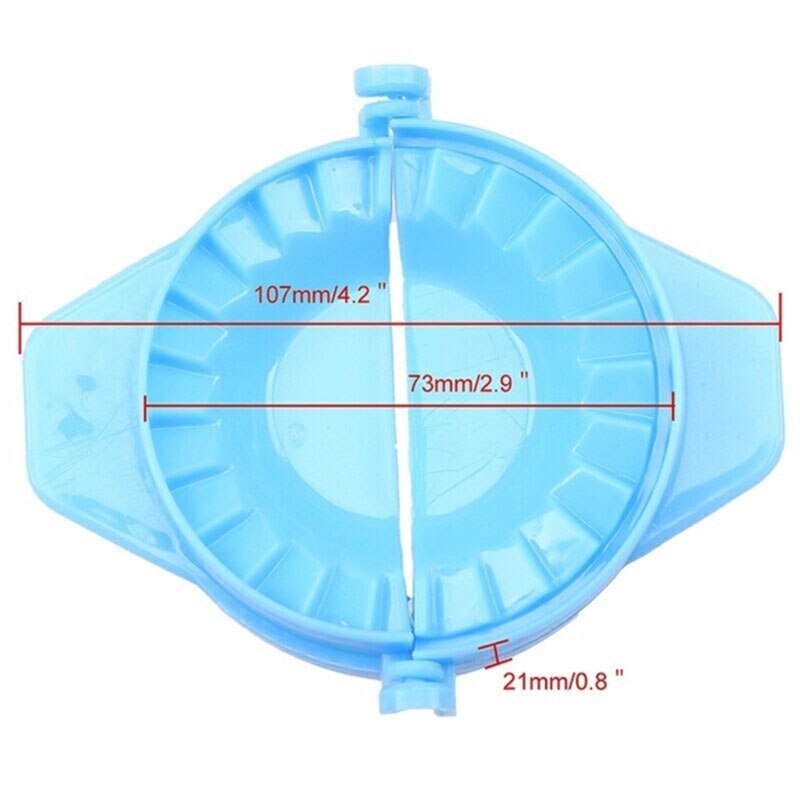 3 Pcs DIY Plastic Dumpling Maker Mould Hand Dough Press Dumpling Clip Dumpling Making Gadget Kitchen Pastry Tools Accessories