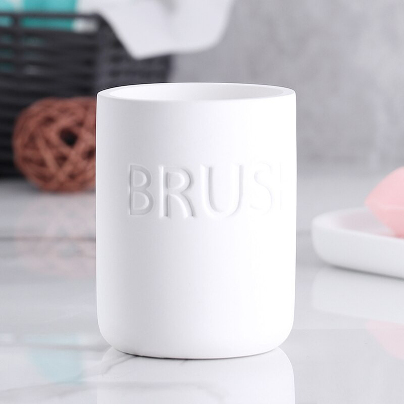 Diatomite toothbrush cup water absorption quick-drying rack diatom mud electric toothbrush holder