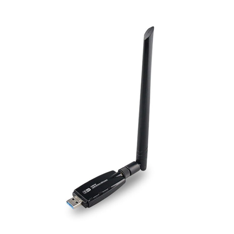 Usb wifi-adapter 1200 mbps usb 3.0 pc wifi-adapter lan wifi-dongle ac wifi-ontvanger met antenne voor laptop desktop