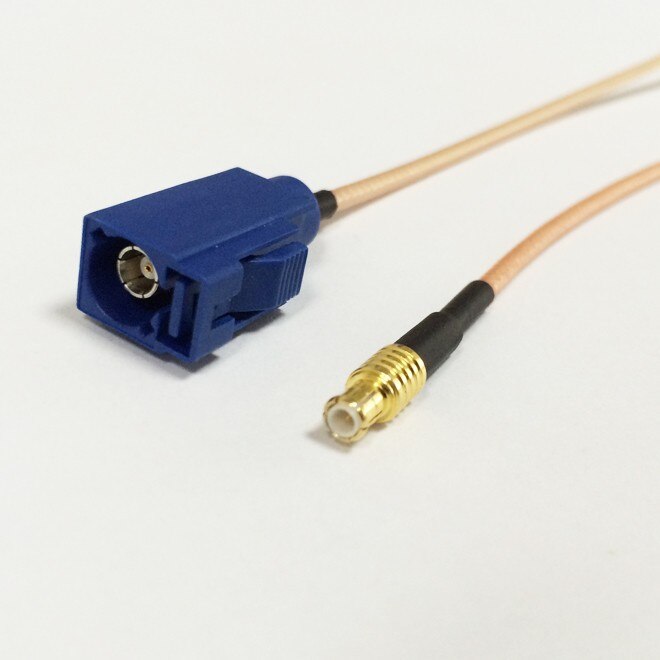 Mcx Stekker Rechte Schakelaar Fakra C Vrouwelijke Connector RG316 Kabel Adapter Snel 15Cm