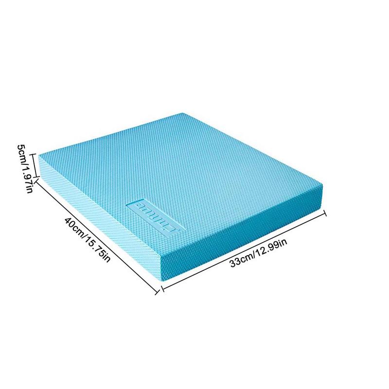 Yoga Mat Foam Balanced Cushion Waist Training Balance Pad Ankle Knee Rehabilitation Physical Therapy Balancing Training Mat