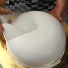 Behogar 5 stks Flexibele Transparante Plastic Cake Schraper Soepeler voor Brood Gebak Chef Bakkerij Taart Decoreren Leveringen