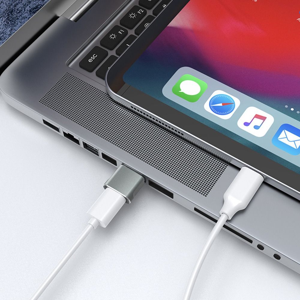 USB 2.0 Type C USB Male Adapter Black Metallic colours Type C to USB Adapter Mini Aluminium USB Type C Adapter for Type-C Port