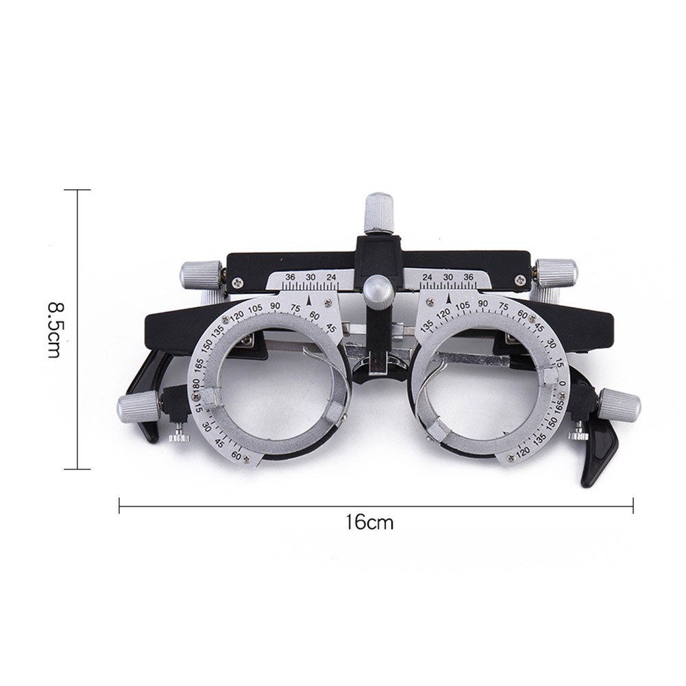 Multifunctional Adjustable Universal Ultra Optical Titanium Eye Test Ergonomic Trial Lens Frame PD Optometry Tools