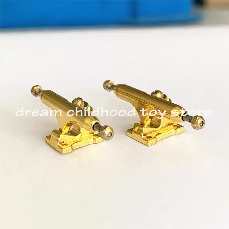 Single Axle Gold fingerboard trucks 32mm 34mm with locknuts