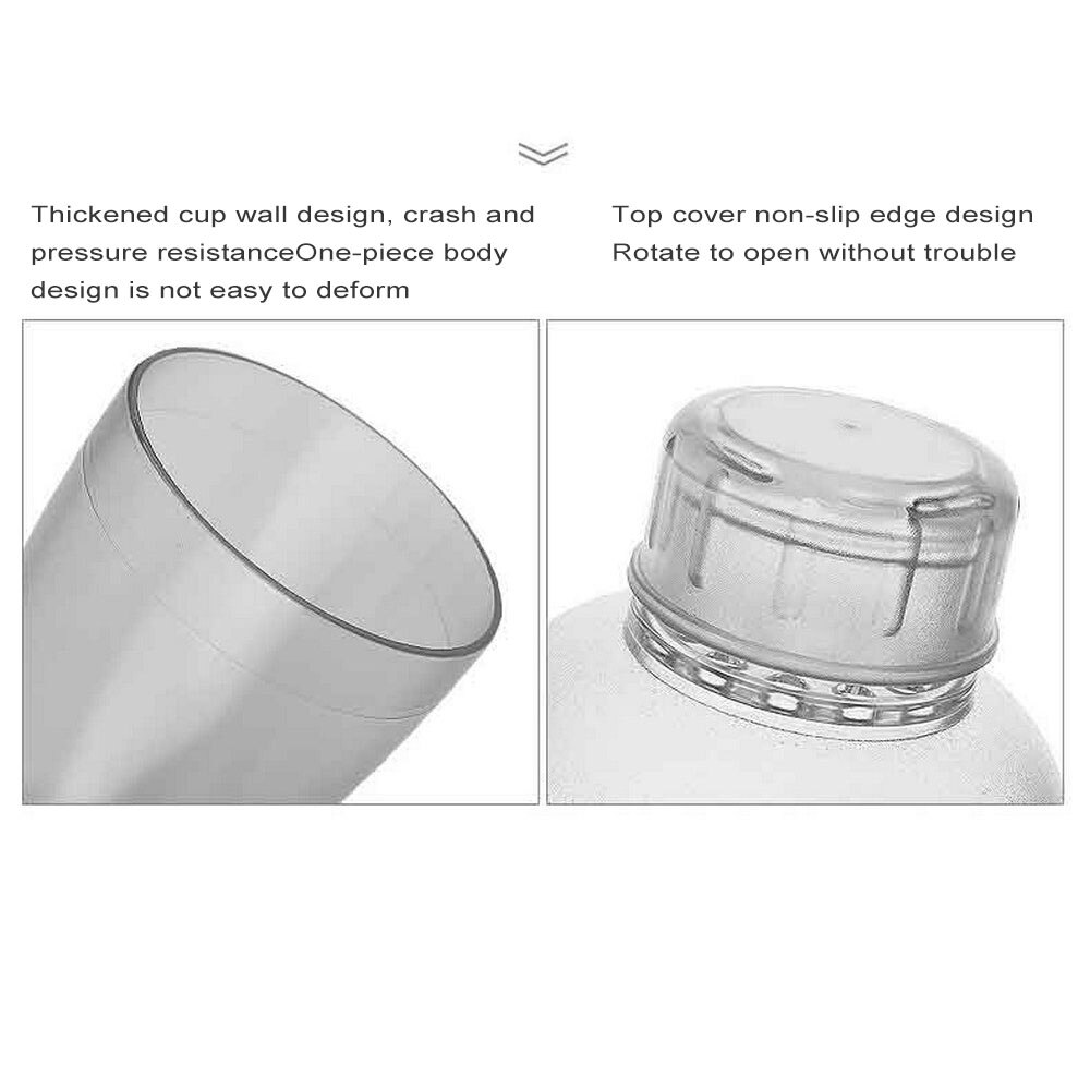 PC Cocktail Glass Wine Beverage Mixer Wine Shaker Drink Shake Cup Coffee Drink Mixer Shake Bottle Tools 350ml/530ml/700ml/1000ml