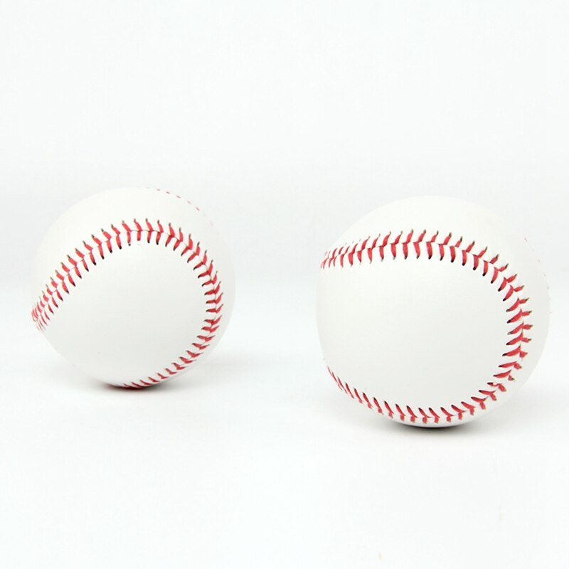 1PCS Ball Baseball Praxis Ausbildung PVC Softball Hardball Hand Nähen Sport Team Spiel 9 zoll 7,3 cm