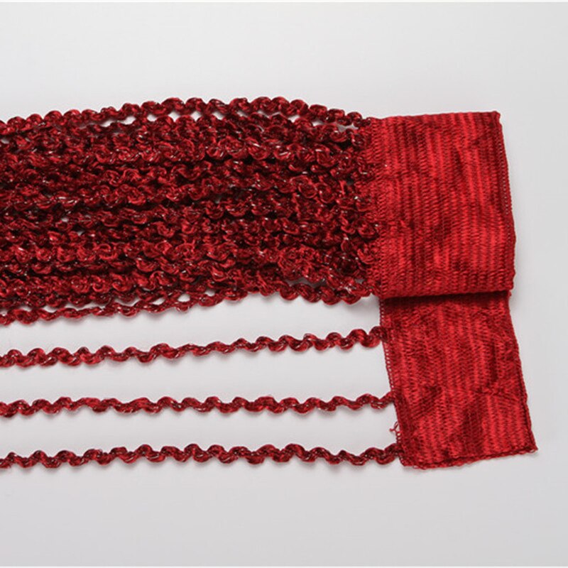 100 * 200cm Threaded Line Curtain Indoor Home Decoration Curtain Wedding Background Decorations Supplies: A