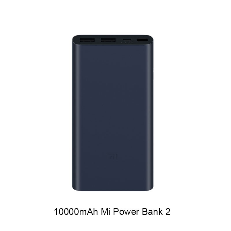 Originele Xiao Mi Mi Power Bank 3 10000 Mah Usb Type C Twee-weg 18W Quick Charge Powerbank externe Batterij Draagbare Oplader: 10000mAh Black