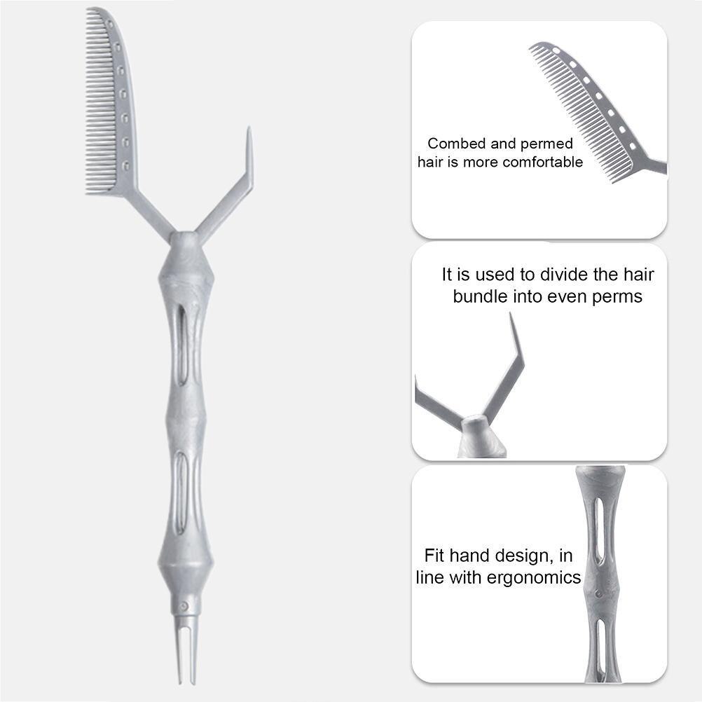 3PCS Perm Comb Styling Styling Perm Comb Styling Perm Curling Hair Positioning Perm Comb Styling Hairdressing Tool