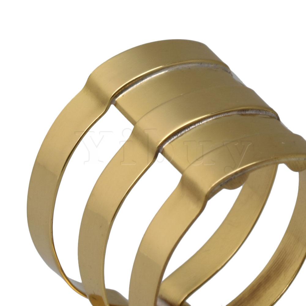 Yibuy 1x złoty mosiądz E płaskim saksofon altowy saksofon ligatura podwójna śruba na saksofon altowy