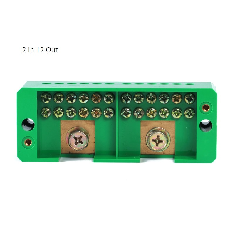 Eletric Wire Junction Box Branching Box Wire Connection Box 2 In 4 6 8 12 Out for House Factory School Hotel Use