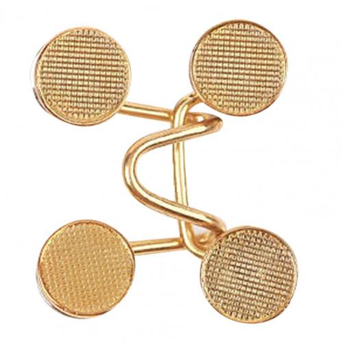 Wear Resistant 1 Set Durable Tight Trousers Snap Button Titanium Steel Pants Snap Fastener for Men: Golden