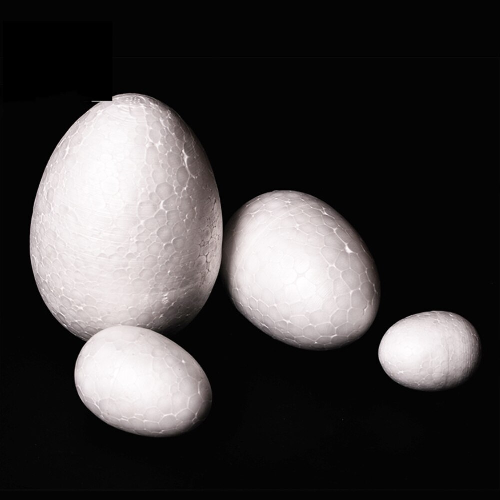 50pcs 3.5cm Durafoam Eggs Styrofoam DIY Easter Egg Crafts Eggs