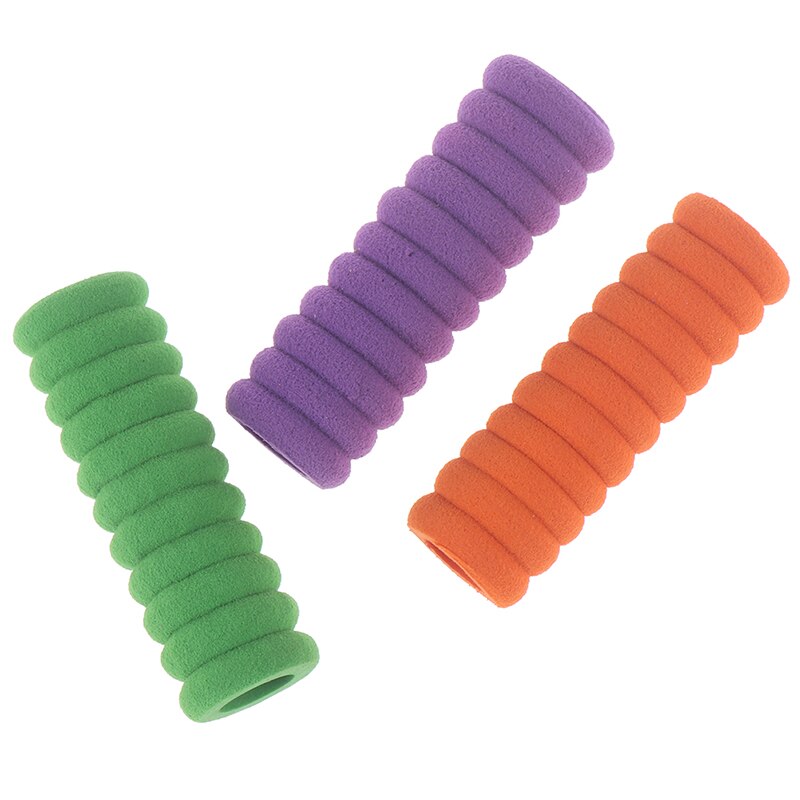 10pcs Comfort Soft Foam Pen Pencil Grips Pen Control Pupil Handwriting Aid Kids Children School Stationery
