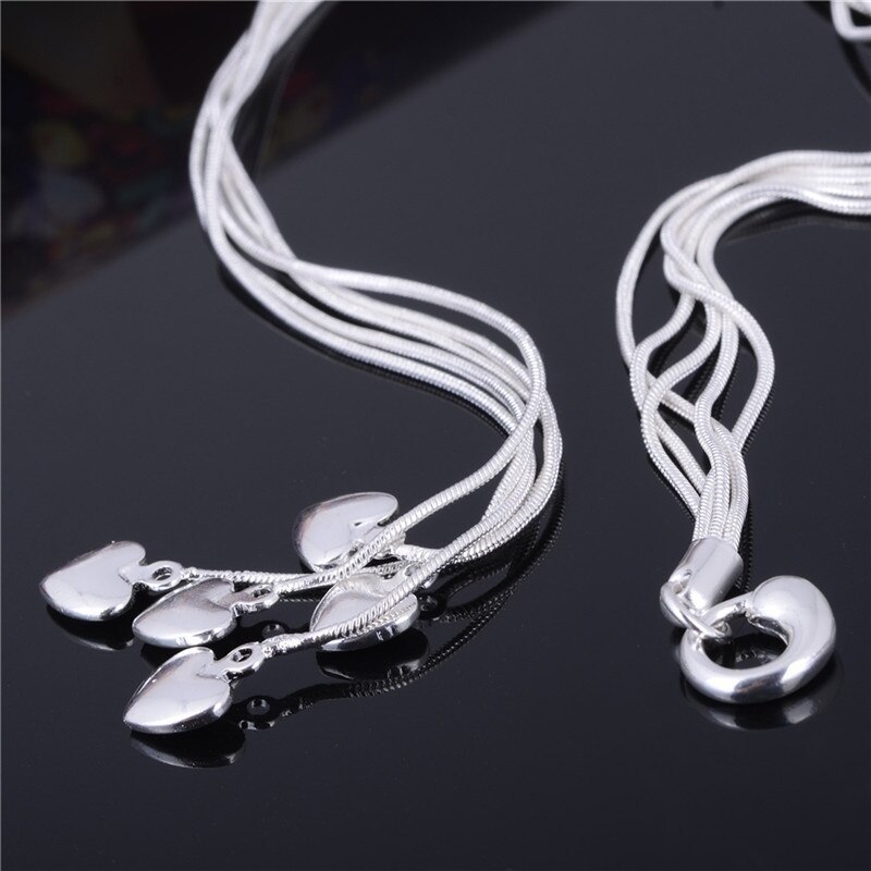 Mode Vrouwen Mode Ketting Sieraden Hart Hanger Klassieke Stijlvolle Ketting