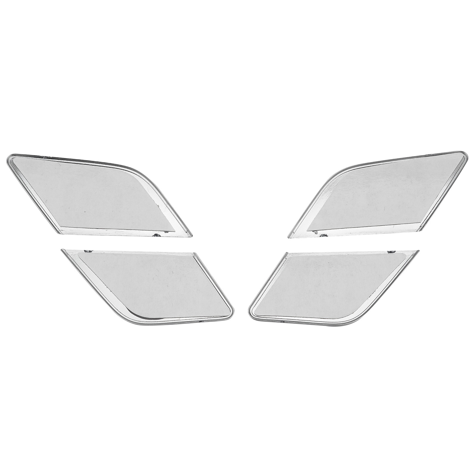 Car Door Lock Unlock Buttons Cover Stickers For Mercedes Benz C E class GLC W205 W213 X253 Vito W447 Car Accessories