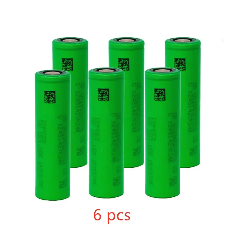 100% original. Wiederauf ladbar. Vtc6 Batterie. Lithium, 3,7 V, 3000mAh, Abs. 18650. Vtc 6,30 a, Spielzeug, Taschenlampe, 3000mAh.: YELLOW