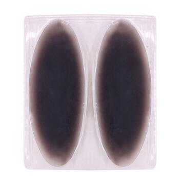 Samoprzylepne silikonowe podkładki robić wyszczuplania nóg silikonowe nakładki na nogi silikonowe podkładki na łydki dla krzywe lub rurki ciało uroda: czarny / 120g