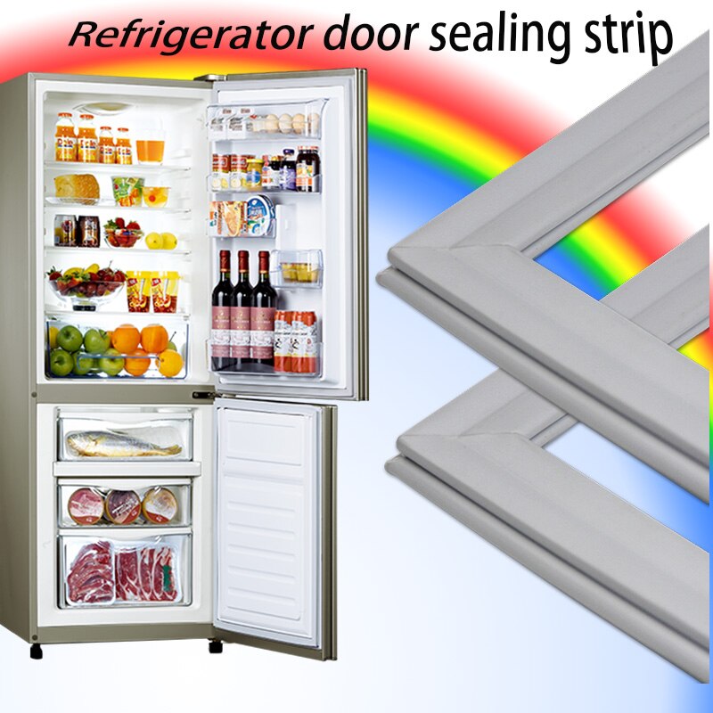 Top flexible refrigerator magnetic door seal/gasket part