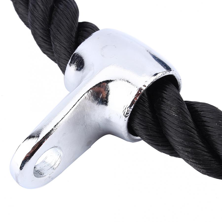Tricep Rope Pull Press Down Push Pull Cord Multi Gym Lat Bar Cable Attachment