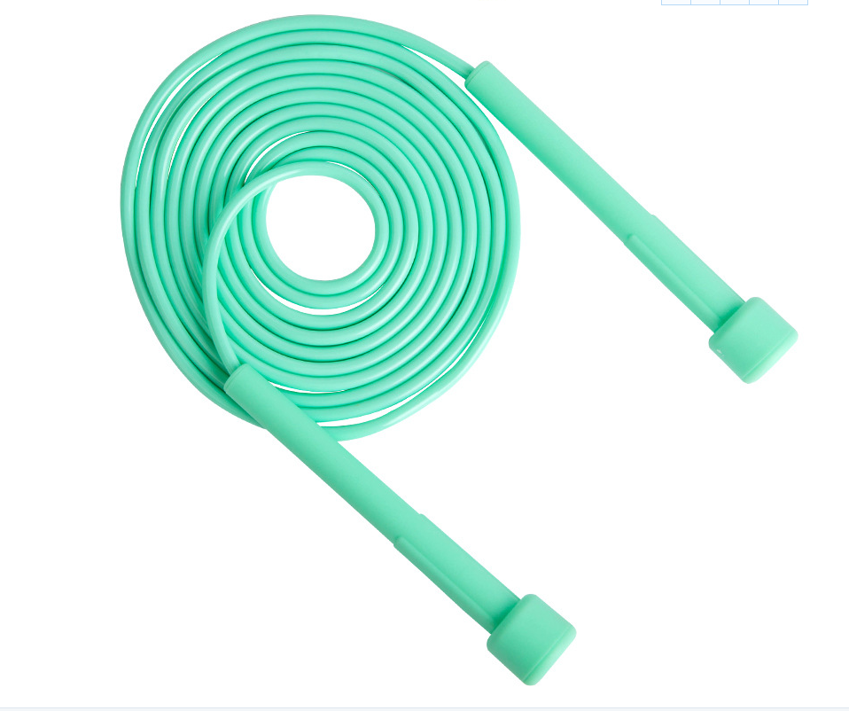 Speed Jump Rope Crossfit Professionele Mannen Vrouwen Gym Pvc Springtouw Verstelbare Fitness Apparatuur Spier Boksen Mma Training: green