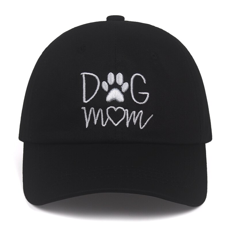 neue HUND Mama Bestickt Verstellbare Golf Kappe baumwolle einstellbare Papa Hütte solide Baseball Deckel unisex Hüfte-hüpfen hüte hysterese kappe