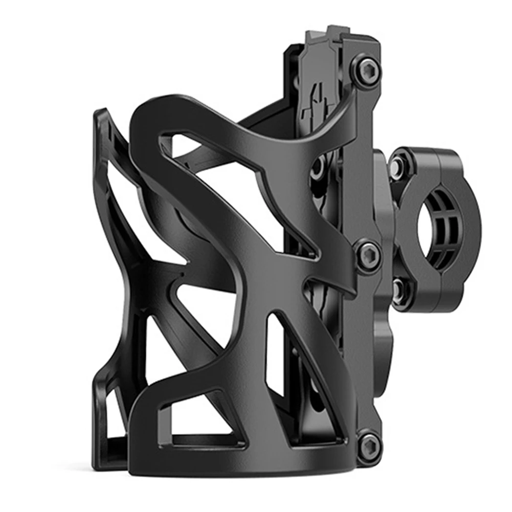 1Pc Motorcycle Universal Drink Holder Bike Water Cup Bottle Holder Motorcycle Bike Modification Decoration Supplies Accessories: black