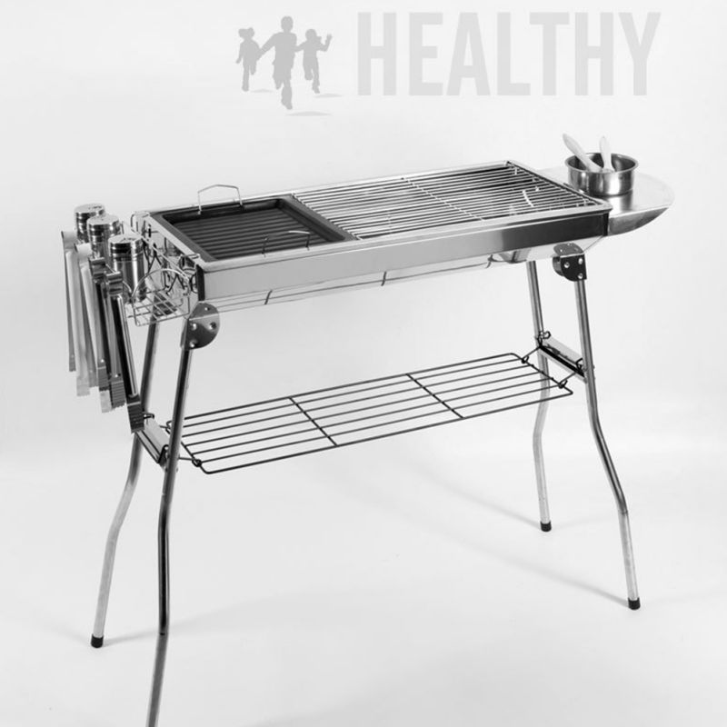 Non Stick Barbecue Pan Durable Outdoor Barbecue Plate Kitchen Baking Tray Baking Sheets for Oven Barbecue Accessories