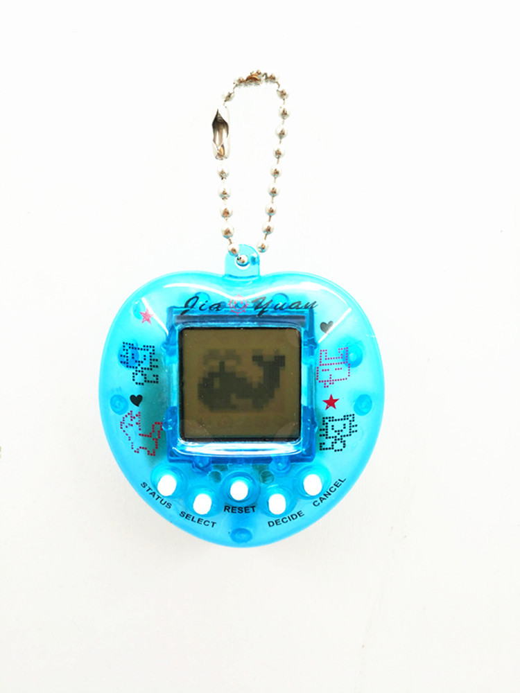 Mascotas electrónicas Tamagotchi nostálgico 49 en uno Virtual Cyber Digital nostálgico juguetes divertidos Pixel: Azul