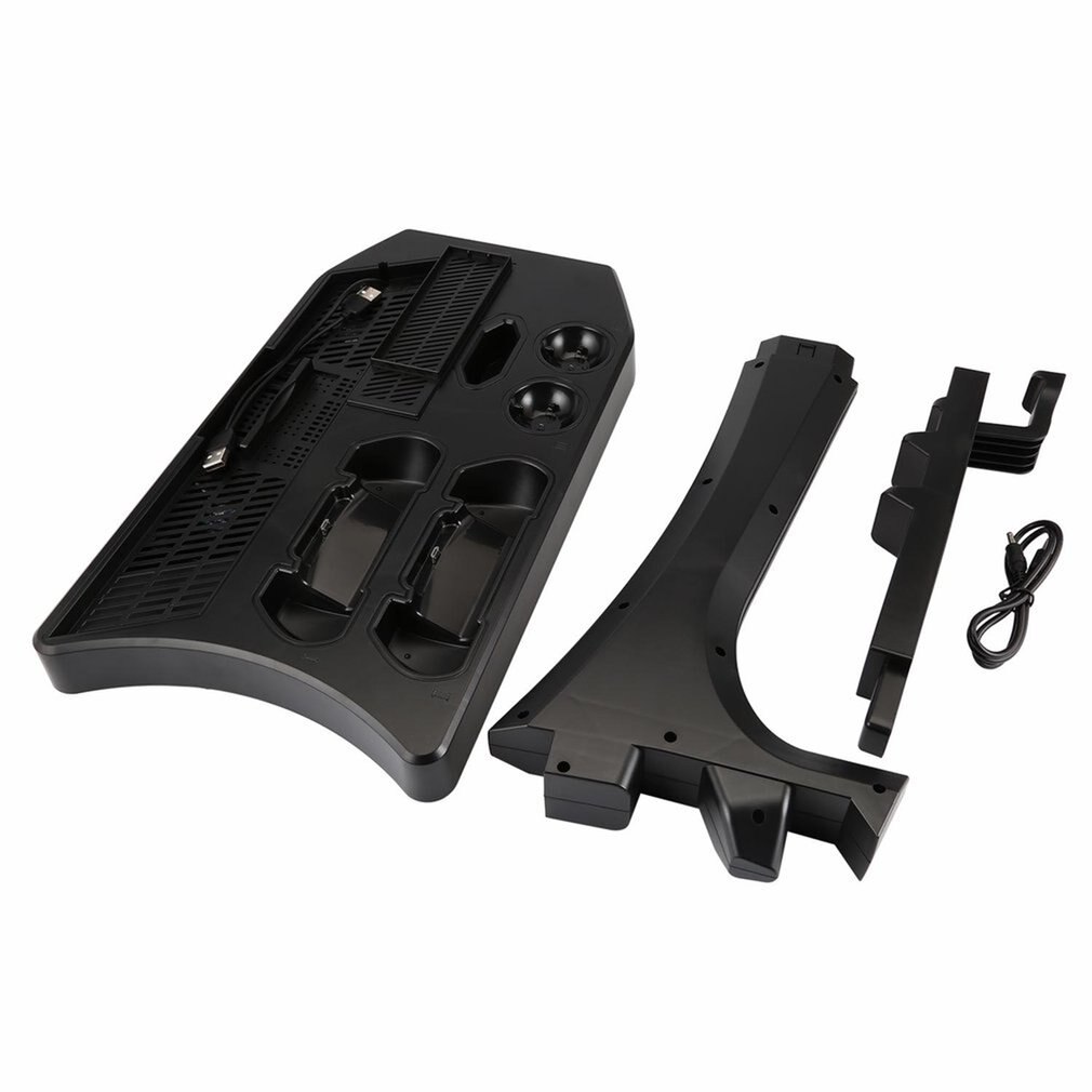 KJH-soporte Vertical para mando, base de carga, enfriador para PS, Move, PS4 Slim, PS4 Pro, PSVR/PSVR2