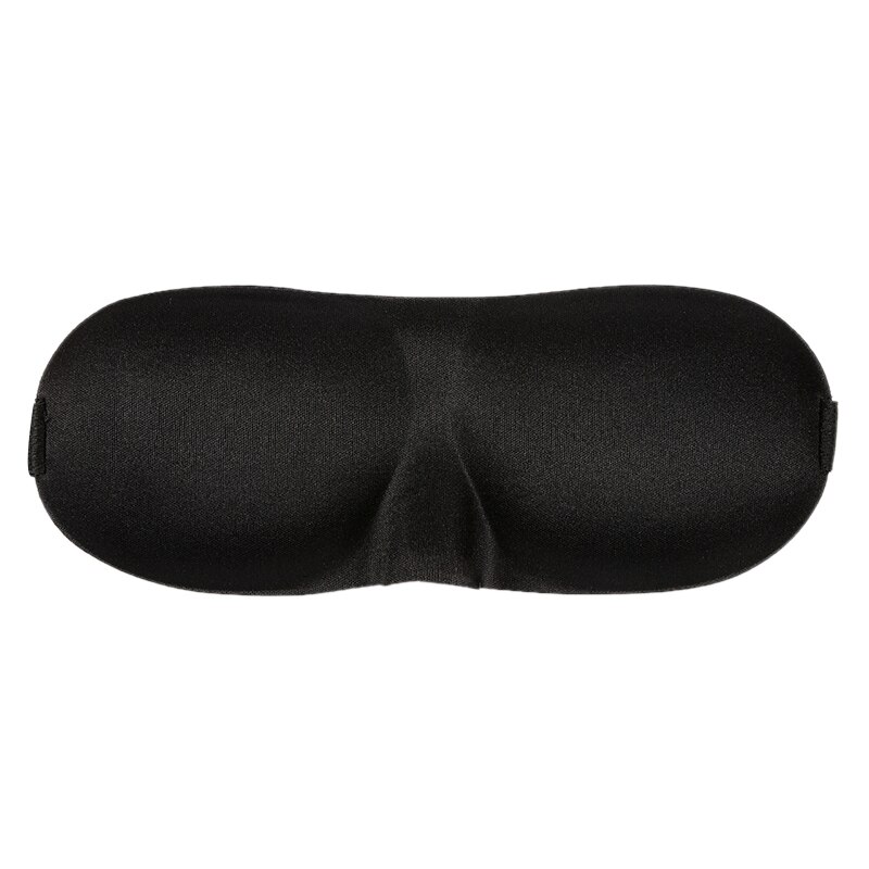1pc 3d søvn øyemaske svart rød øyenskygge deksel myk silke 13 farger øyelapp kvinner menn reiser hjem bedre søvn for bind for øynene: 13