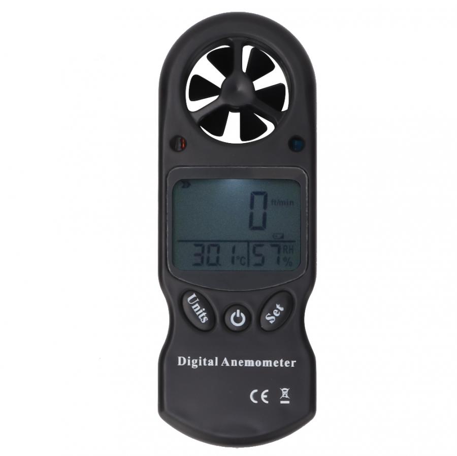 Digital Anemometer Wind Speed Meter Handheld Thermometer Hygrometer Anemometer wind speed temperature and humidity measurement